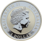 Preview: Australien 1 Dollar 2016 Kookaburra - 1 Unze Feinsilber